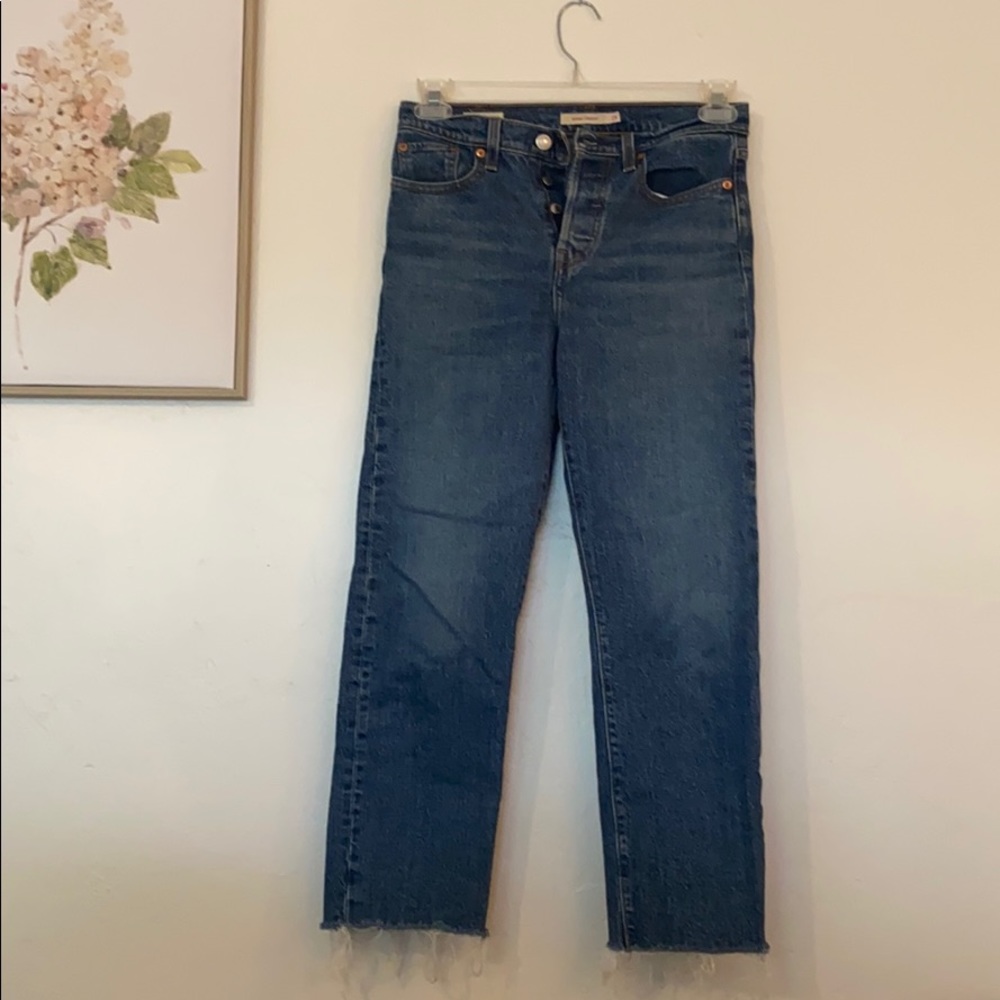 LEVI WEDGIE STRAIGHT JEAN